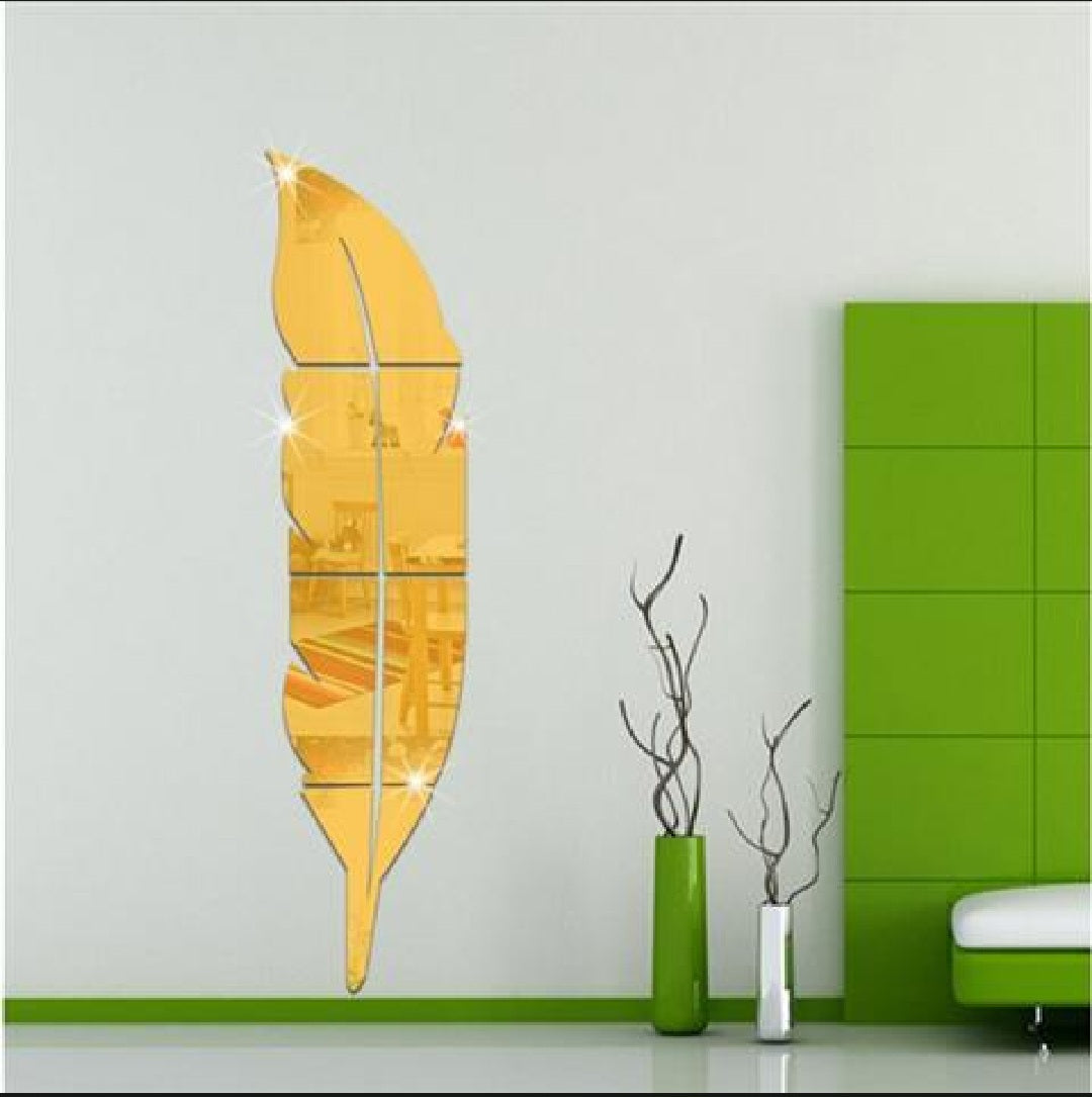 High Quality Acrylic Leaf Mirror